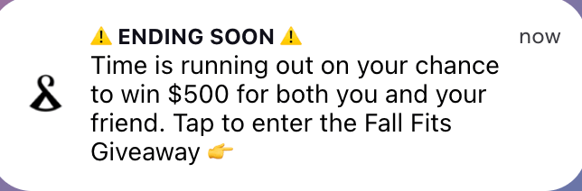 push notification