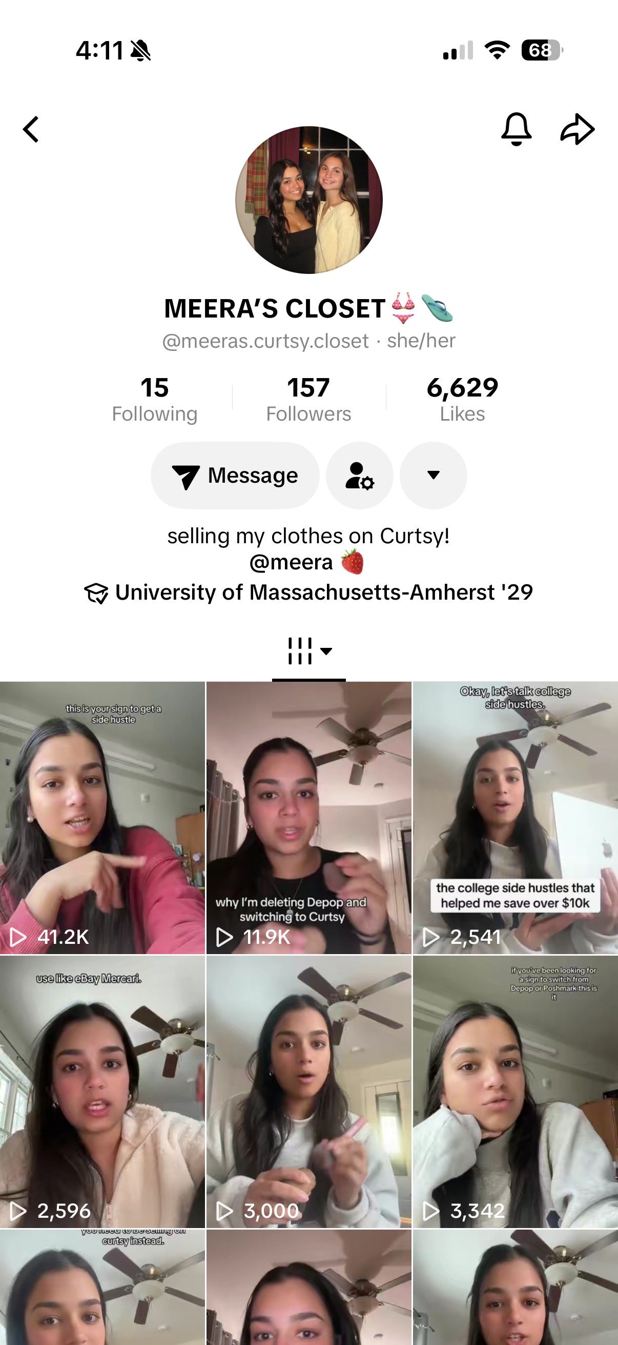 tiktok profile