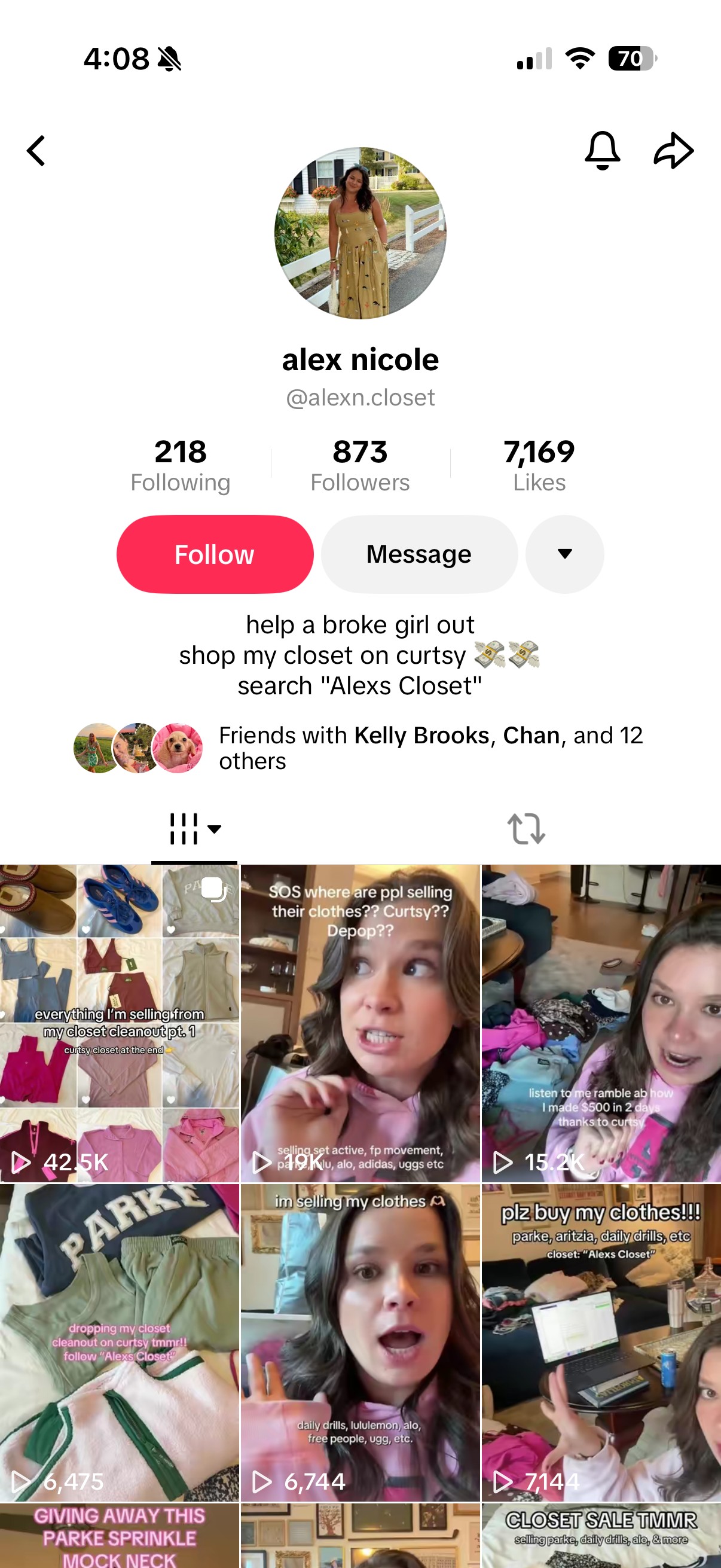 tiktok profile
